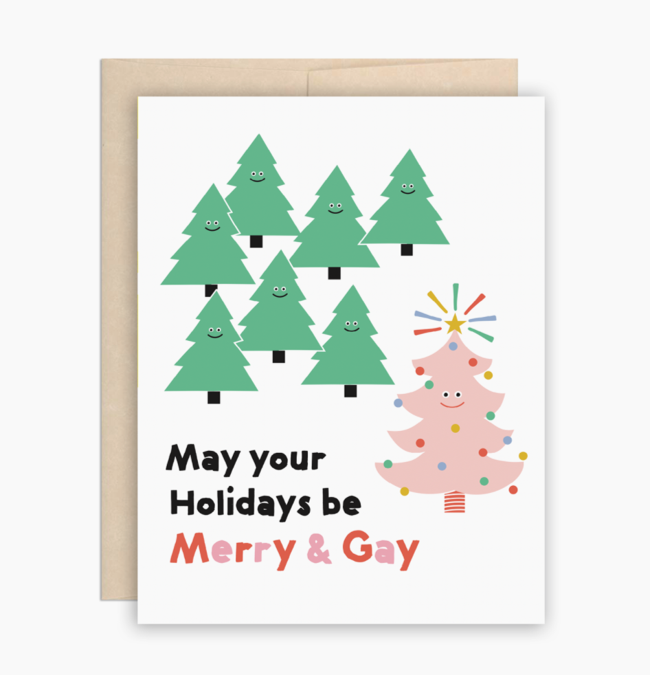 Merry & Gay Holiday Greeting Card