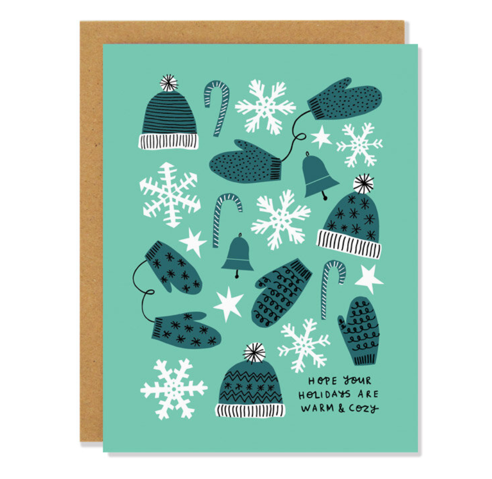 Mittens & Gloves Holiday Greeting Card