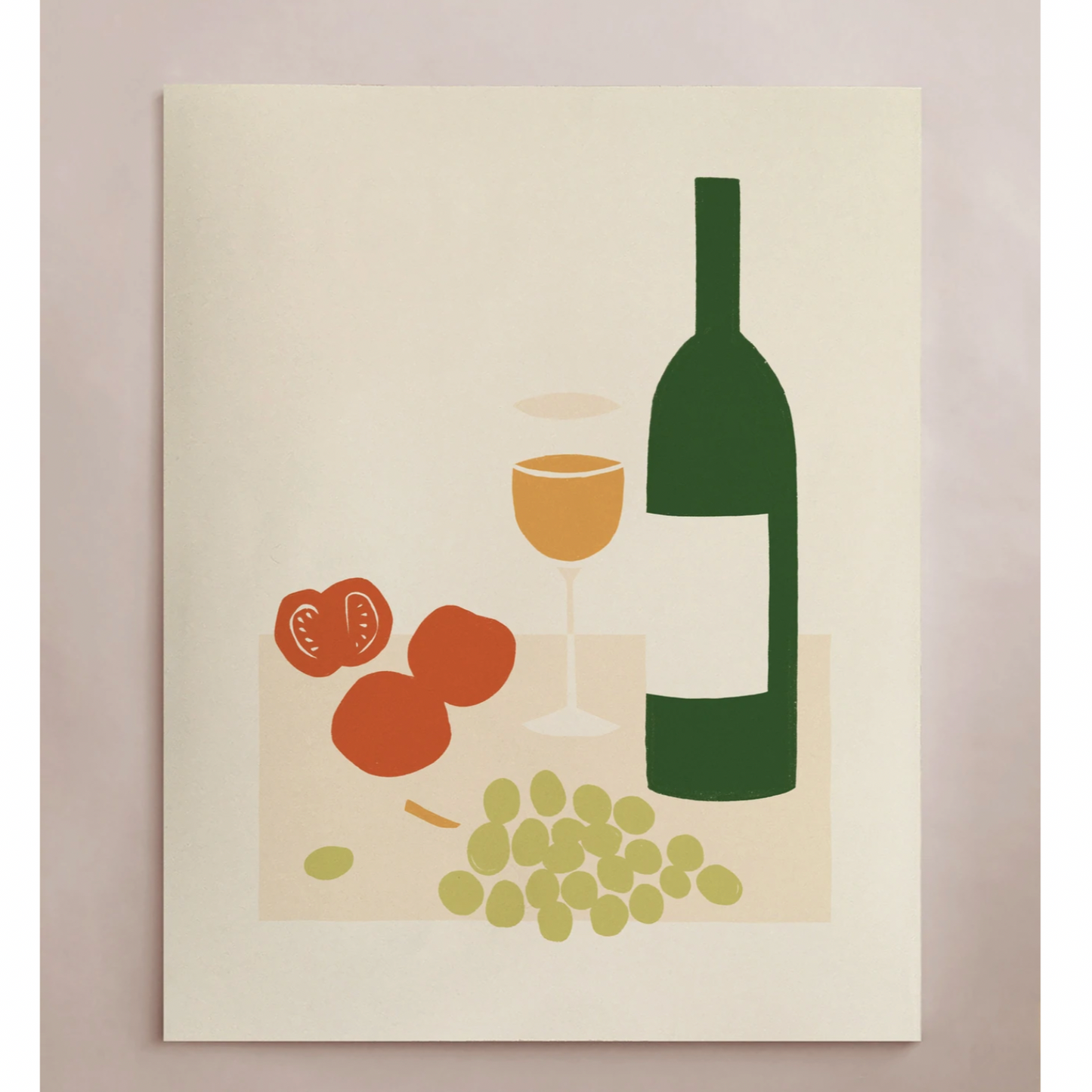 Wine Still Life Screen Print