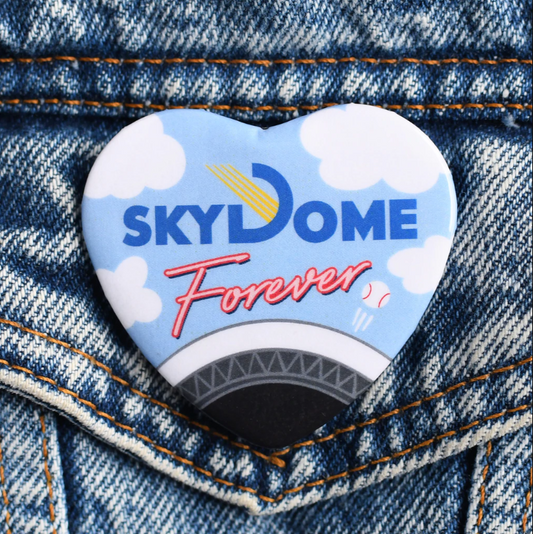 Sky Dome Forever Heart Button