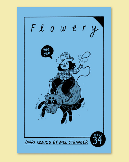 Flowery Zine Diary Comics #34