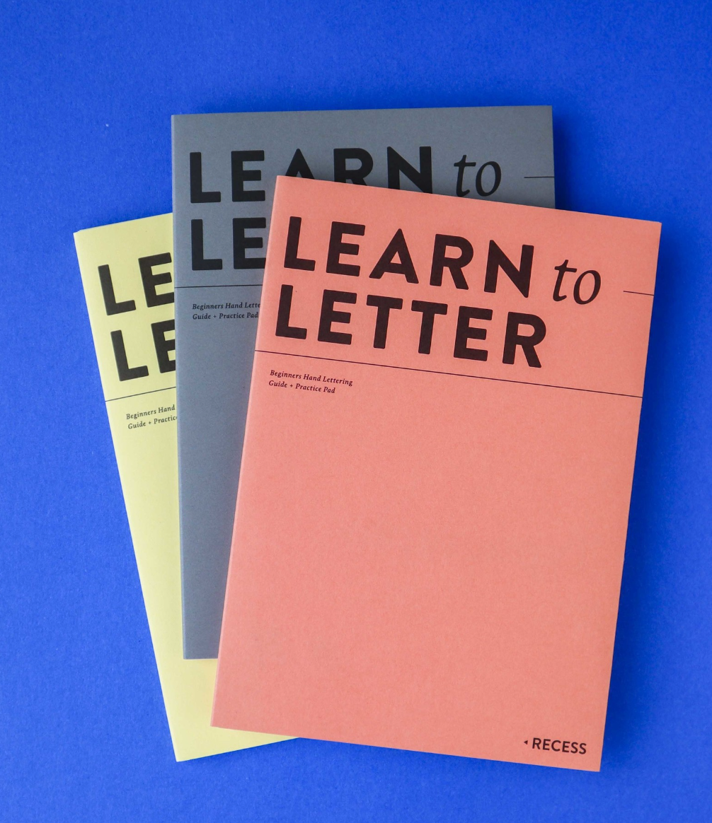 Learn to Letter Notebook! A Beginner Guide to Hand Lettering