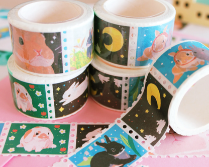Bunny Rabbit Stamp Washi Tape