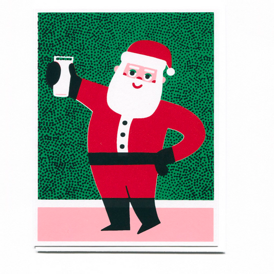 Cheers, Santa! Holiday Card