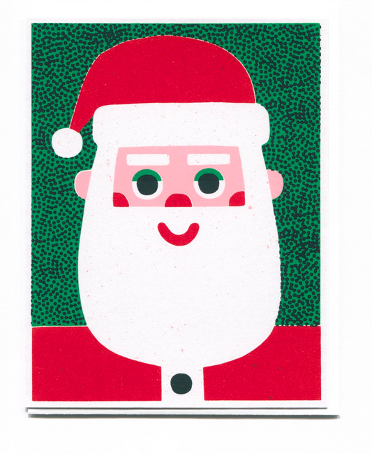 Happy Santa Holiday Card