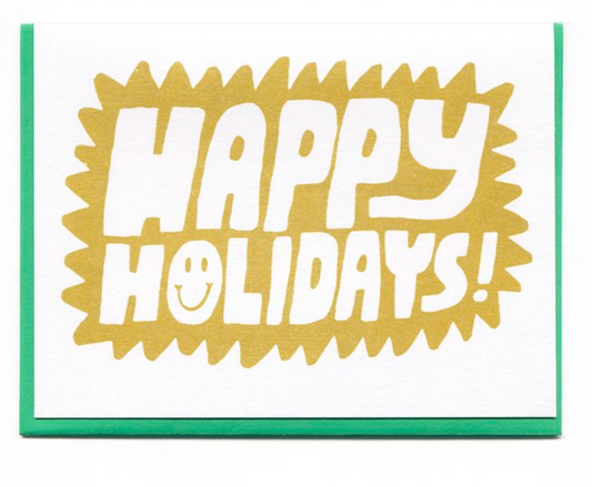 Happy Holidays! Sparkly Holiday Card
