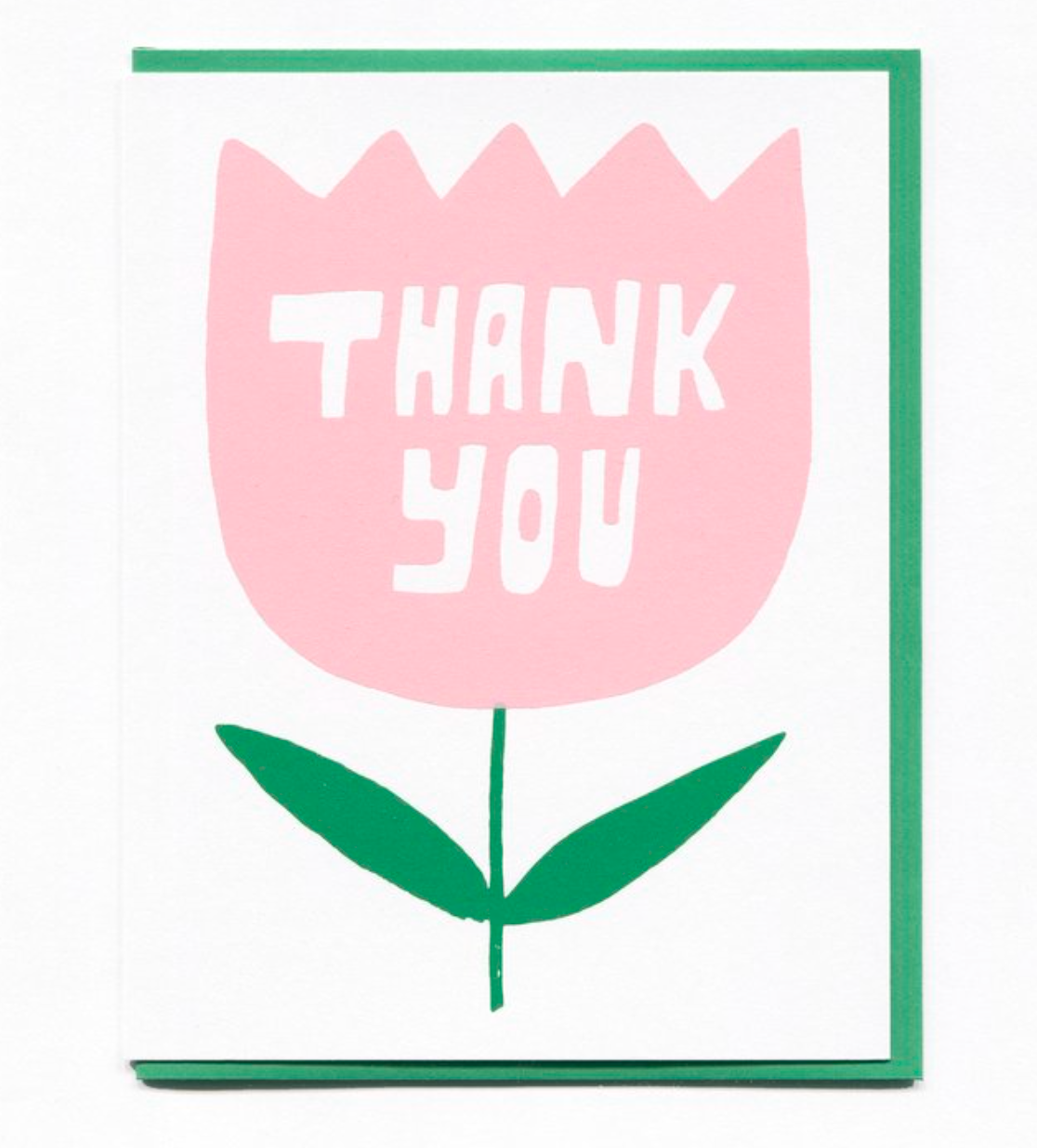 Tulip Thank You Greeting Card
