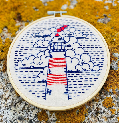 DIY Lighthouse Complete Embroidery Kit