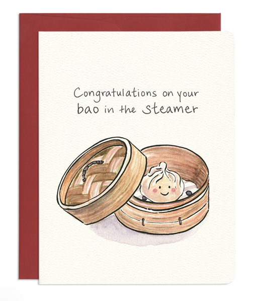 Baby Bao Greeting Card