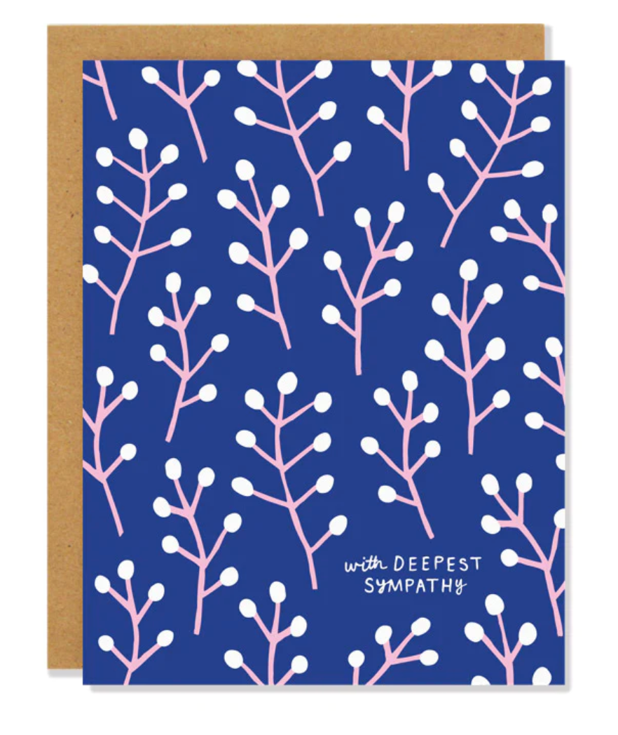 Willow Branches Sympathy Greeting Card