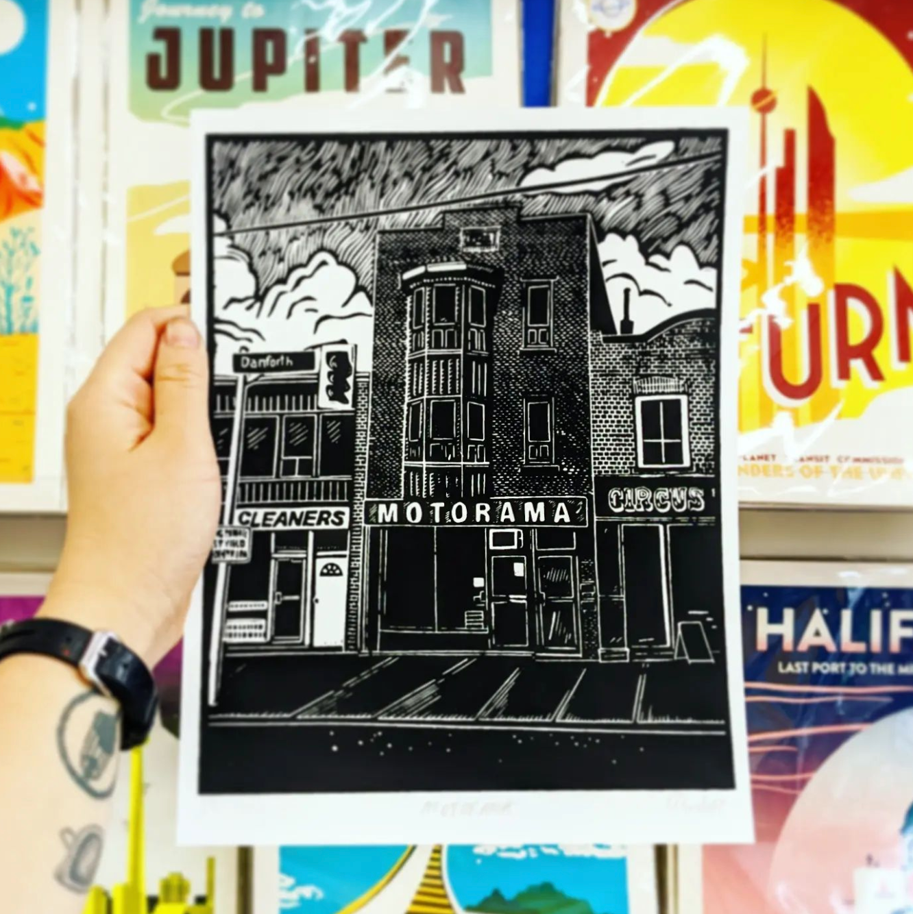 Motorama Screenprint