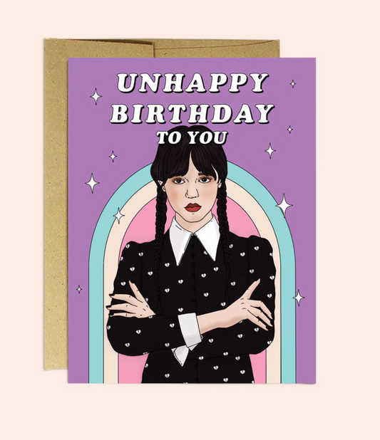 Unhappy Birthday Greeting Card