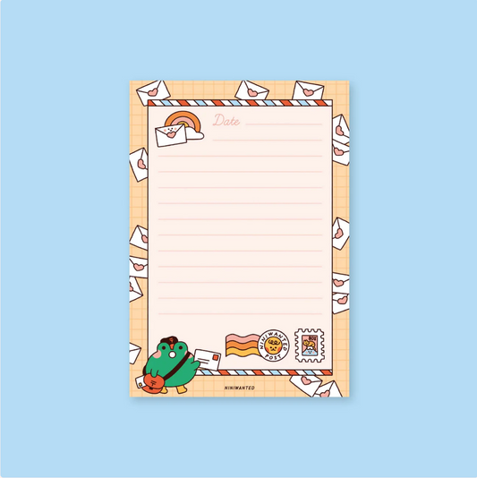 Frog Postman Notepad