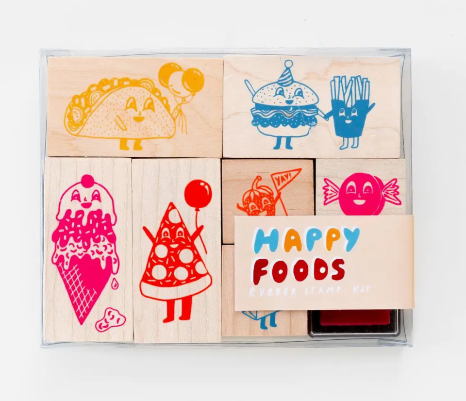 Happy Foods Stamp Kit