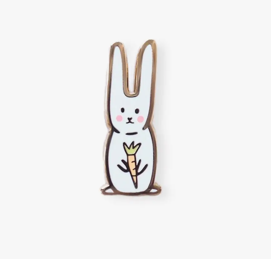 Lunar New Year Rabbit Enamel Pin