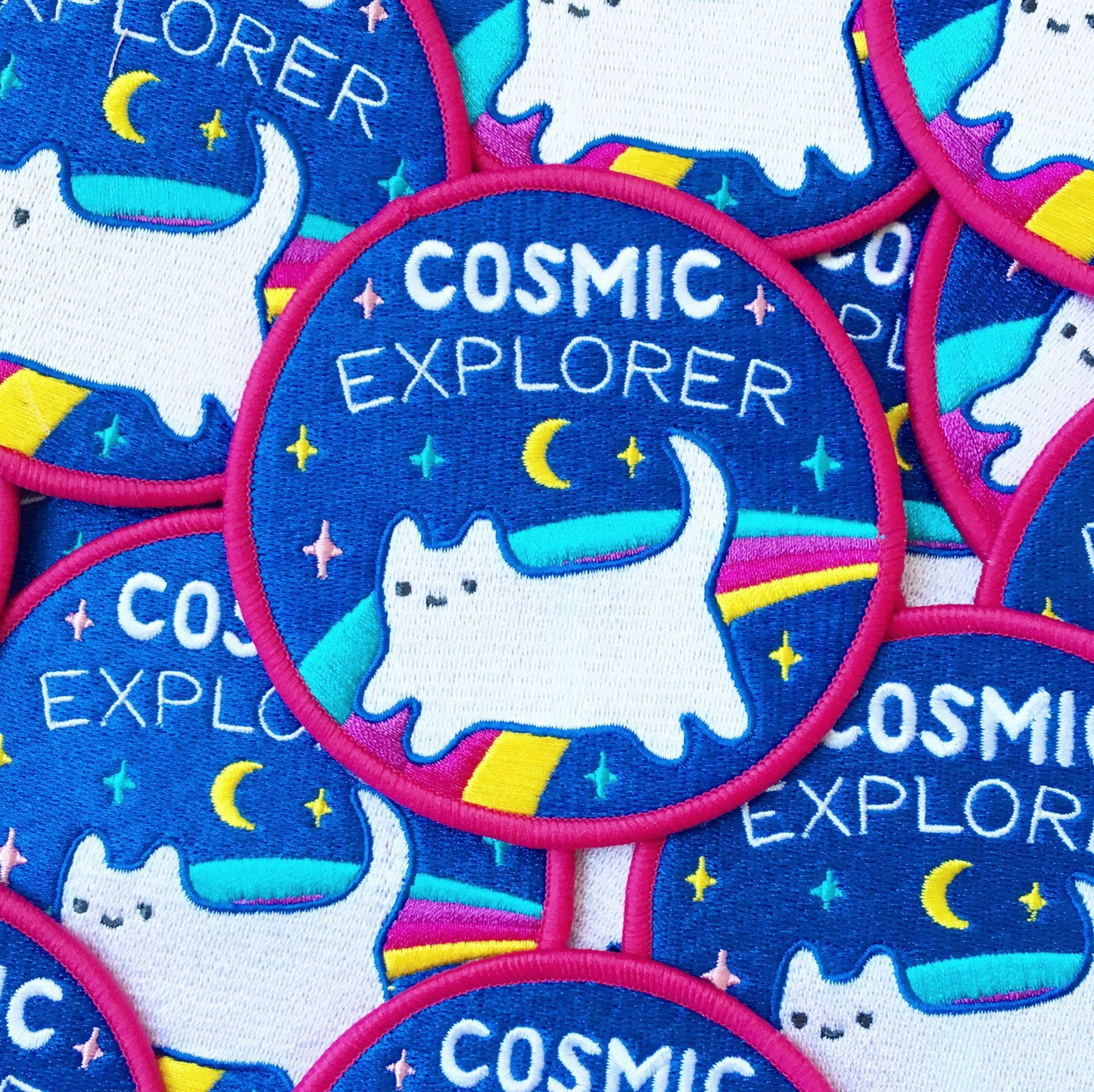 Cosmic Explorer Iron-On Patch