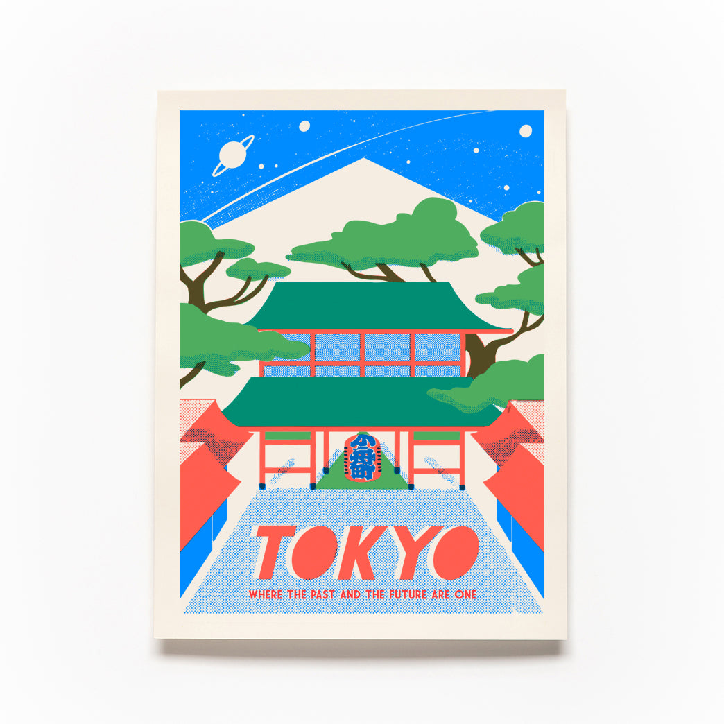 Tokyo Screen Print