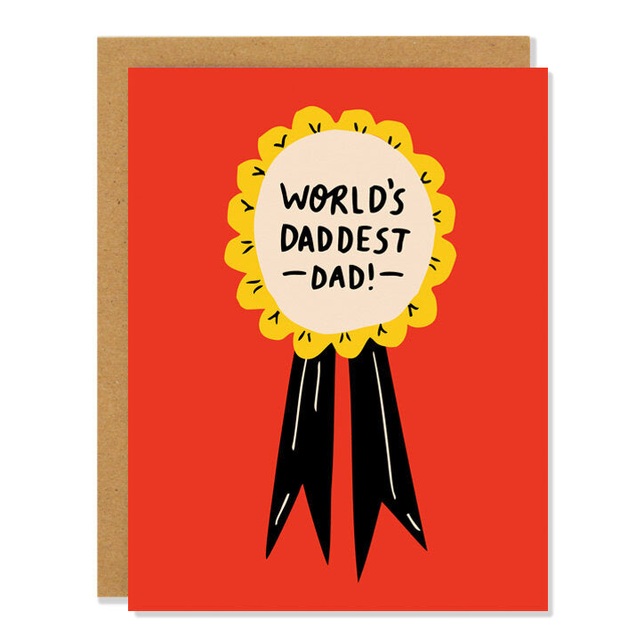 World's Daddest Dad Father's Day Greeting Card
